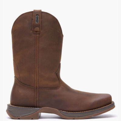 Bota vaquera sin cordones marrón Rebel de Durango, , large