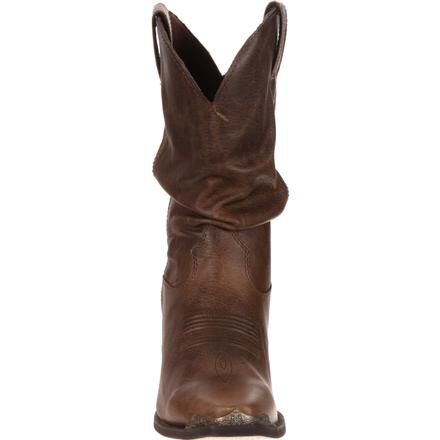 Botas Crush by Durango estilo slouch en color marron para damas