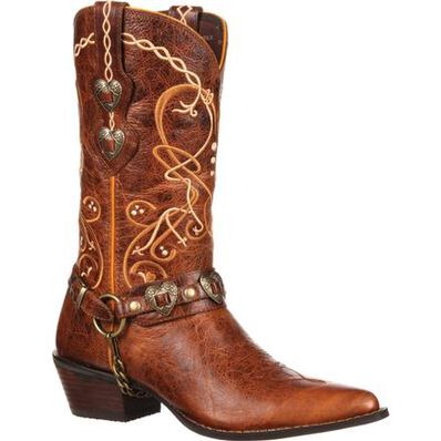 Crush by Durango Women's Heart Concho Western Boot, , large