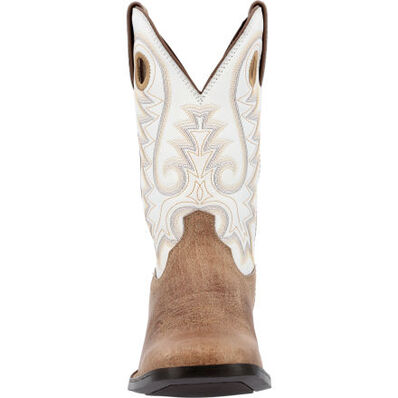 Durango® Westward™ Weathered Tan White Western Boot, , large