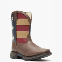 Bota vaquera patriótica para niños Lil' Durango Kid's