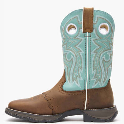 Bota vaquera para mujer Powder n' Lace Saddle Lady Rebel de Durango, , large
