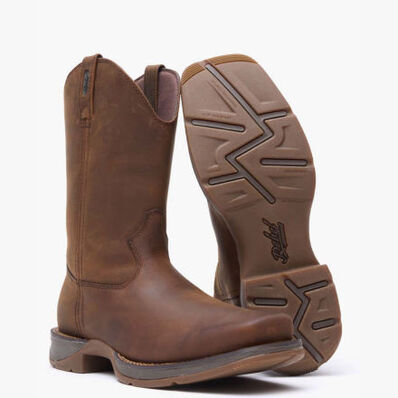 Bota vaquera sin cordones marrón Rebel de Durango, , large