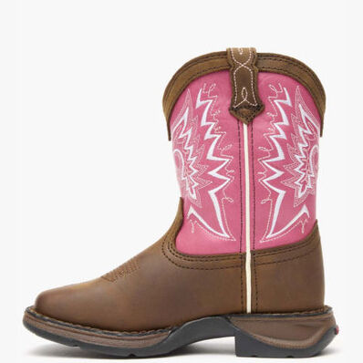 Bota vaquera para niños pequeños Durango Little Kid Let Love Fly, , large