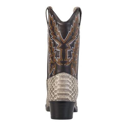 Bota vaquera para niños pequeños Durango con estampado bronceado de serpiente Durango Little Kid, , large
