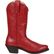 Botas vaqueras de cuero rojo para damas de Durango, , large