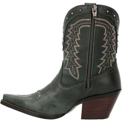 Crush™ by Durango® Women's Vintage Teal Bootie Western Boot, , large