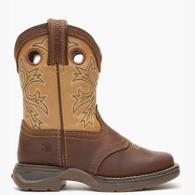 Lil’ Rebel™ by Durango® Little Kids’ Brown Tan Western Boot, , large