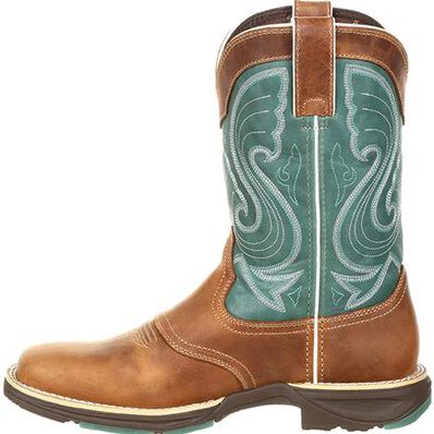 Durango® Ultra-Lite™ Women's Emerald Saddle Western Boot, , large