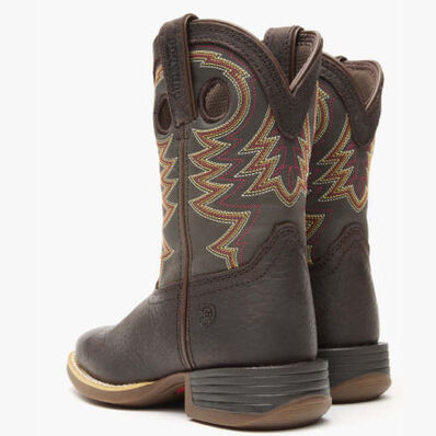 Durango® Lil' Rebel Pro™ Big Kid's Brown Western Boot, , large
