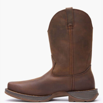 Bota vaquera sin cordones marrón Rebel de Durango, , large