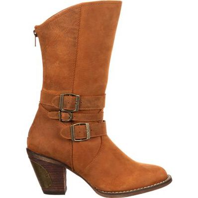 Bota vaquera Austin Triple con triple hebilla para damas Durango City, , large