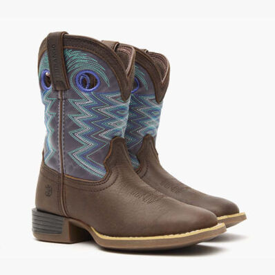 Durango Lil' Rebel Pro Big Kid's Amethyst Western Boot, , large