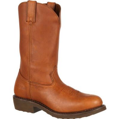 Bota Farm 'N' Ranch de Durango de cuero SPR bronceado, , large