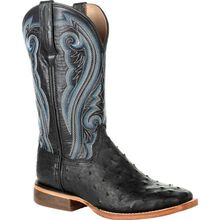 Durango® Premium Exotics™ Women's Full-Quill Ostrich Black Western Boot