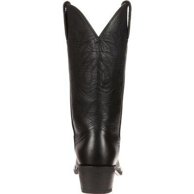Bota de cuero negro para mujeres de Durango, , large