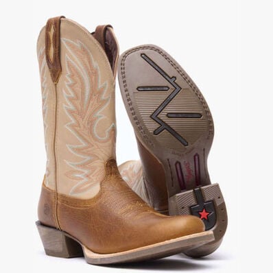 Durango® Rebel Pro™ Golden Brown & Bone Western Boot, , large