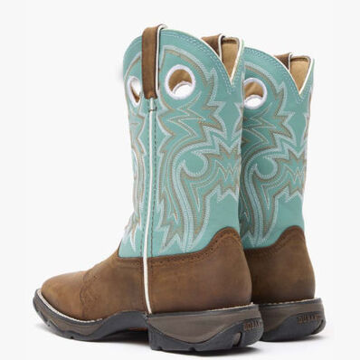 Bota vaquera para mujer Powder n' Lace Saddle Lady Rebel de Durango, , large
