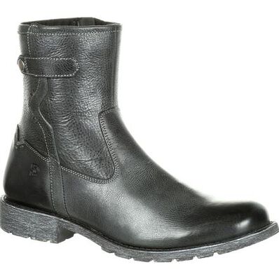 Durango® Drifter Men's Black Side-Zip Boot, , large