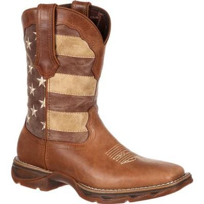 Lady Rebel by Durango Faded Rebel Flag Western Boot, , large