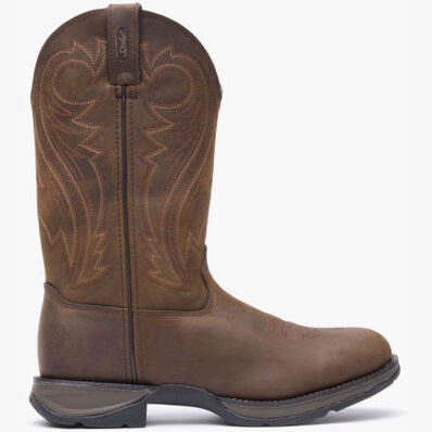 Bota vaquera sin cordones chocolate Rebel de Durango, , large