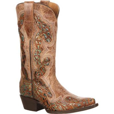 Bota vaquera Durango Women Ole 66 Overlay para mujeres, , large