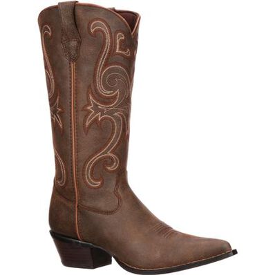 Modelo Jealousy de botas vaqueras de color marrón Crush by Durango para damas (#RD3593) , , large