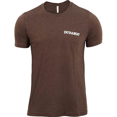 Durango® Unisex Triblend Tshirt, BROWN, large