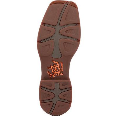 Lady Rebel™ by Durango® Women's Tan & Seashore Blue Saddle Western Boot, , large