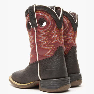 Durango® Lil' Rebel Pro™ Little Kid's Red Western Boot, , large