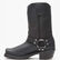Bota vaquera con arnés negra de Durango, , large