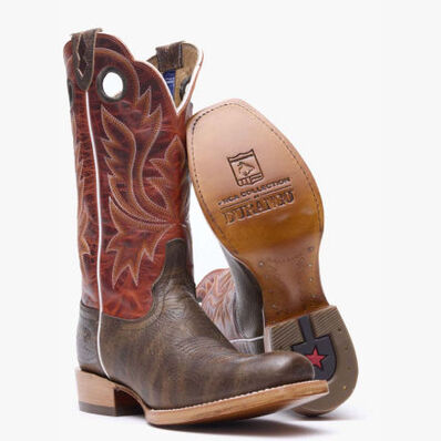 Durango® Men's PRCA Collection Shrunken Bullhide Western Boot, , large