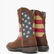 Bota vaquera sin cordones con motivo patriótico Lady Rebel by Durango Patriotic, , large