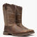 Rebel™ by Durango® Brown Distressed Flag Embroidery Western Boot, , large