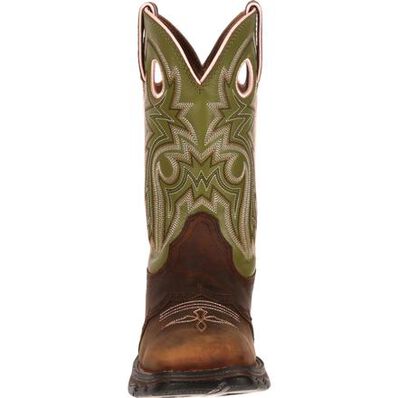 Bota vaquera para mujer Powder n' Lace Saddle Lady Rebel de Durango, , large