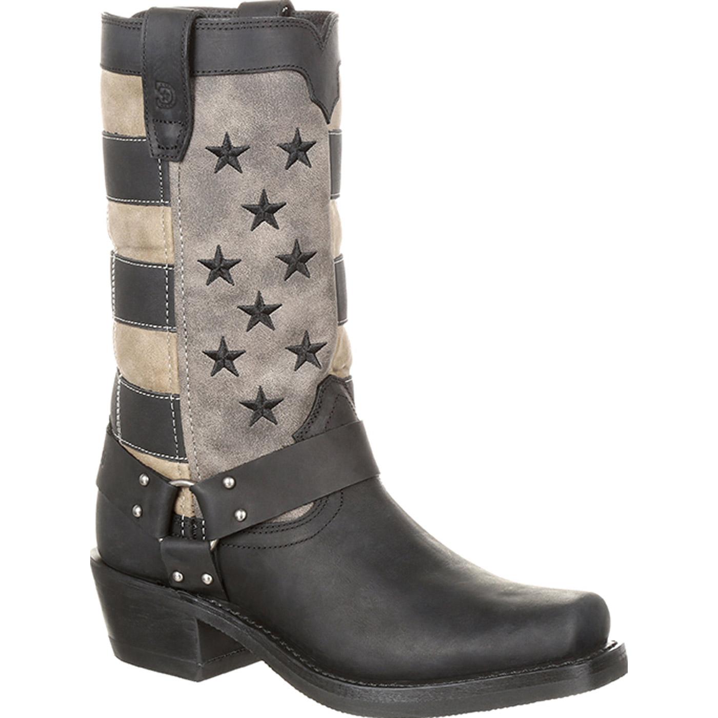 Durango flag clearance strap cowboy boot